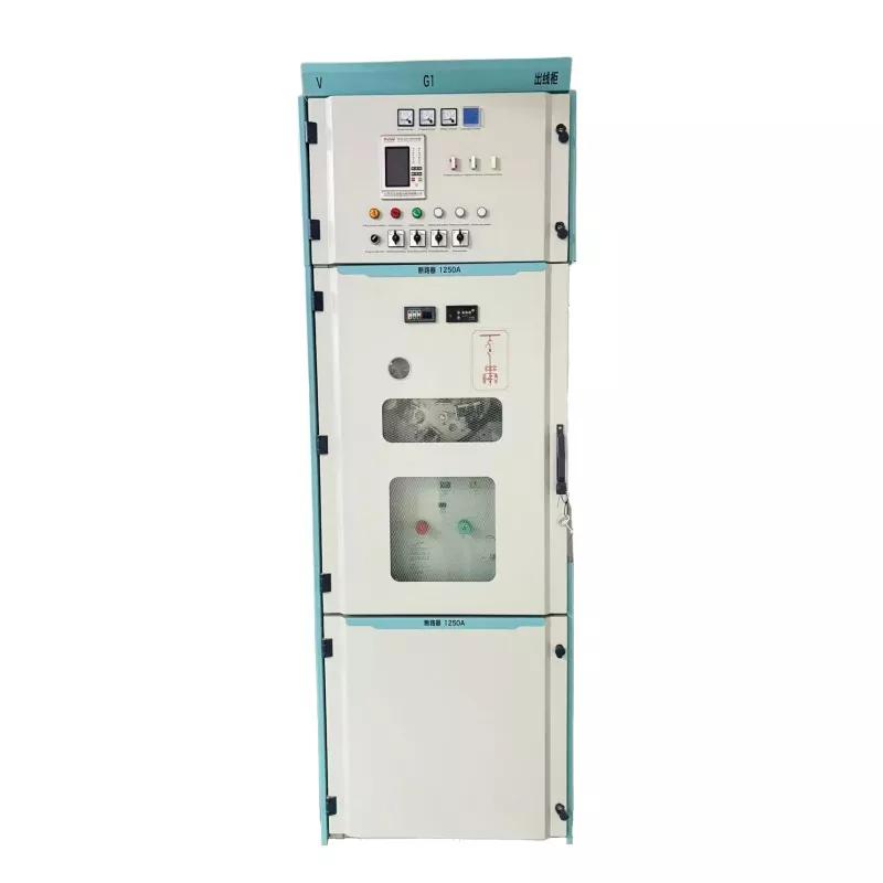 Voltan Sederhana 33KV/36KV SF6 Gas Bertebat Panel RMU Alat Suis Pengagihan Padat